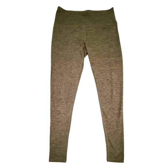 Kyodan Olive Green Full Length High Waist Leggings Size Small - Picture 1 of 8